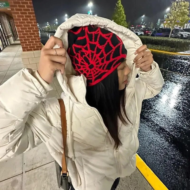 "Spider Web" Beanie