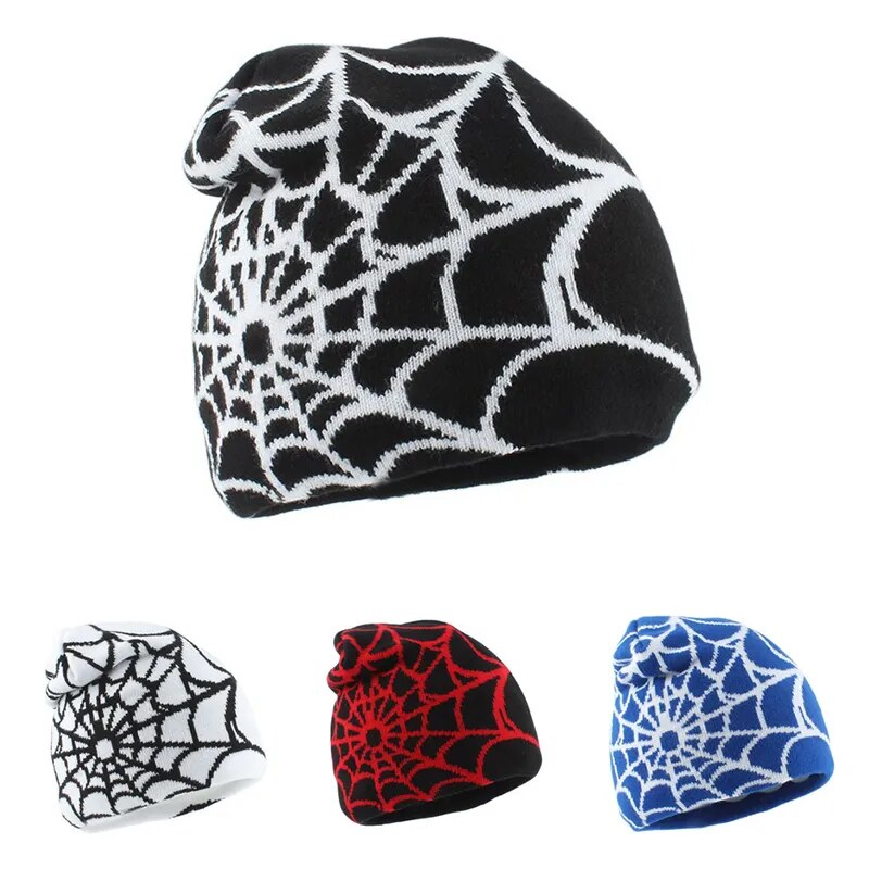 "Spider Web" Beanie